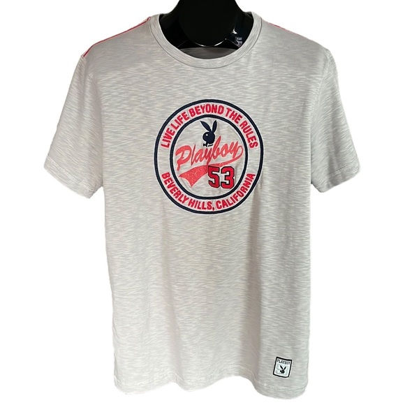 Playboy embroidered T-shirt - Picture 1 of 7